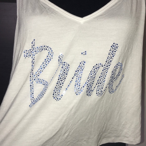 "I Do" Victoria's Secret bridal Bride Crystal top - Picture 4 of 8